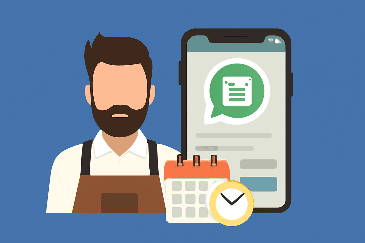 Chatbot de WhatsApp para automatizar citas de barbería