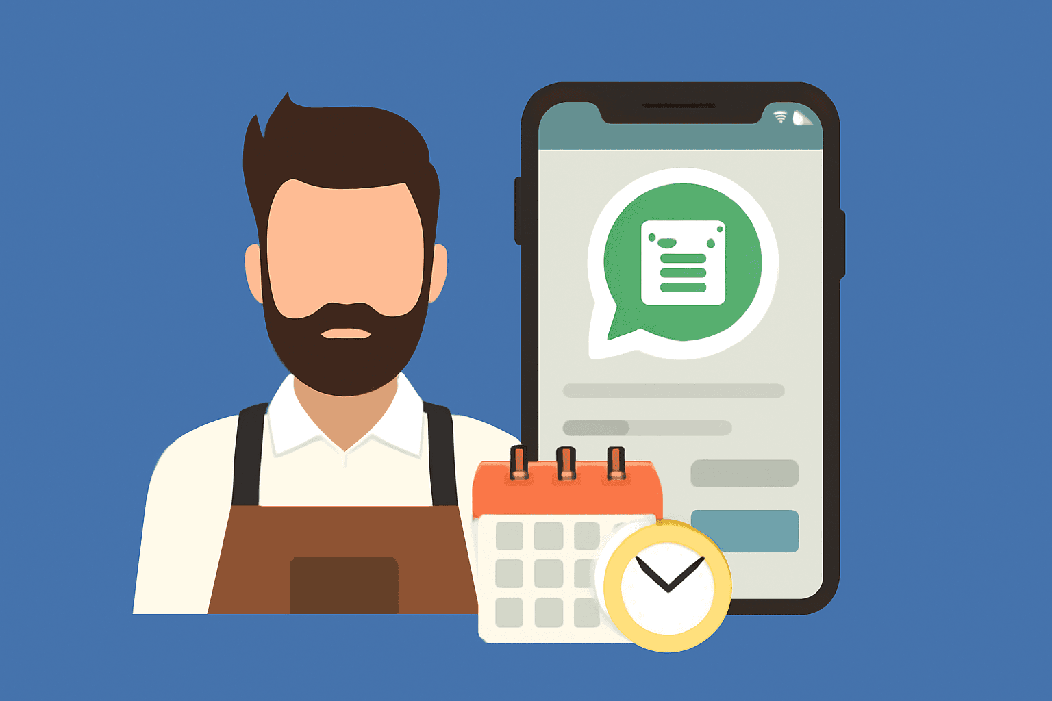 Chatbot de WhatsApp para automatizar citas de barbería